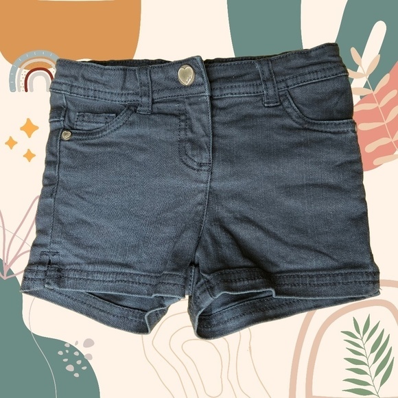3/$10 Real Denim  18-24 month (size 86) denim shorts - Picture 1 of 4